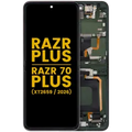 OLED Assembly With Frame For Motorola Razr Plus / Razr 70 Plus (XT2659 / 2026) (Refurbished) (Mountain View)