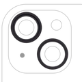 Back Camera Bezel Ring Only For iPhone 15 / 15 Plus (2 Piece Set) (Black) (10 Pack)