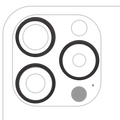 Back Camera Bezel Ring Only For iPhone 15 Pro Max (3 Piece Set) (Black Titanium) (10 Pack)