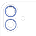 Back Camera Bezel Ring Only For iPhone 16 / 16 Plus (2 Piece Set) (Ultramarine) (10 Pack)
