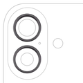 Back Camera Bezel Ring Only For iPhone 17 (2 Piece Set) (Black) (10 Pack)