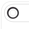 Back Camera Bezel Ring Only For iPhone Air (Space Black)