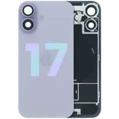 Back Glass w/ MagSafe Magnet & NFC For iPhone 17 (Service Pack) (Lavender)