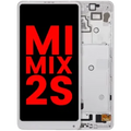 LCD Assembly With Frame For Xiaomi Mi Mix 2S (Aftermarket Plus) (White)