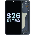 OLED Assembly With Frame For Samsung Galaxy S26 Ultra 5G (Service Pack) (Titanium Black)