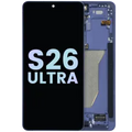 OLED Assembly With Frame For Samsung Galaxy S26 Ultra 5G (Service Pack) (Cobalt Violet)