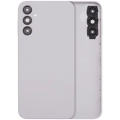 Back Cover With Camera Lens For Samsung Galaxy A14 4G (A145 / 2023) (No Logo) (Aftermarket Plus) (Silver)