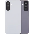 Back Cover Glass With Camera Lens For Samsung Galaxy A26 5G (A266 / 2025) (No Logo) (Aftermarket Plus) (White)