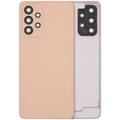Back Cover With Camera Lens For Samsung Galaxy A33 5G (A336 / 2022) (No Logo) (Aftermarket Plus) (Peach)