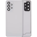 Back Cover With Camera Lens For Samsung Galaxy A33 5G (A336 / 2022) (No Logo) (Aftermarket Plus) (White)