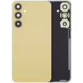 Back Cover Glass With Camera Lens For Samsung Galaxy A35 5G (A356 / 2024 (No Logo) (Aftermarket Plus) (Lemon)