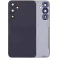 Back Cover Glass With Camera Lens For Samsung Galaxy A35 5G (A356 / 2024) (No Logo) (Aftermarket Plus) (Navy)