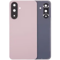 Back Cover Glass With Camera Lens For Samsung Galaxy A56 5G (A566 / 2025) (No Logo) (Aftermarket Plus) (Pink)