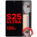 OLED Assembly With Frame For Samsung Galaxy S25 Ultra 5G (US & International) (Aftermarket Pro) (120Hz) (Titanium Jet Black)