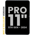 OLED Assembly With Digitizer For iPad Pro 11" 5th Gen (2024) (WiFi & Cellular) (Used OEM Pull: Grade A) (All Colors)