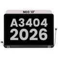 Complete LCD Display Assembly For MacBook Neo 13" A3404 (2026) (Used OEM Pull: Grade B) (Blush)