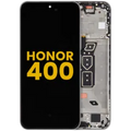 OLED Assembly With Frame For Honor 400 (Refurbished) (Meteor Silver)