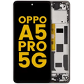 LCD Assembly With Frame Compatible For OPPO A5 Pro 5G (Refurbished) (Mocha Brown)