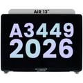 Complete LCD Display Assembly For MacBook Air 13" A3449 (2026) (Genuine OEM) (Silver)
