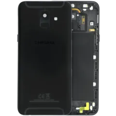 Back Cover For Samsung Galaxy A6 (A600 / 2018) (Service Pack) (Black)
