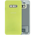 Back Cover Glass For Samsung Galaxy S10e (Service Pack) (Canary Yellow)