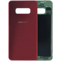 Back Cover Glass For Samsung Galaxy S10e (Service Pack) (Cardinal Red)