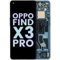 OLED Assembly With Frame for Oppo Find X3 Pro (2021) (Service Pack) (Blue)