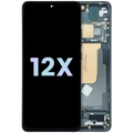 OLED Assembly With Frame for Xiaomi 12X (Service Pack) (Gray)