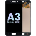OLED Assembly Without Frame for Samsung Galaxy A3 (A310 / 2016) (Service Pack) (Black)