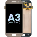 OLED Assembly Without Frame for Samsung Galaxy A3 (A320 / 2017) (Service Pack) (Gold Sand)