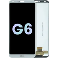 LCD Assembly Without Frame For LG G6 (Genuine OEM) (Ice Platinum Silver)