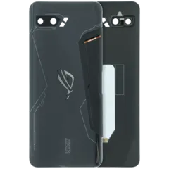 Back Cover Glass Compatible For Asus ROG Phone II (Genuine) (Black)