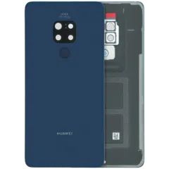 Back Cover Glass Compatible For Huawei Mate 20 (2018) (Genuine) (Blue)