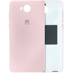Back Cover Compatible For Huawei Y6 (2017) (Genuine OEM) (Pink)