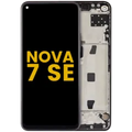 LCD Assembly With Frame For Huawei Nova 7 SE (2020) (Refurbished) (Black)