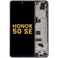 LCD Assembly With Frame For Honor 50 SE (2021) (Refurbished) (Black)