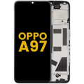 LCD Assembly With Frame Compatible For Oppo A97 (2022) (Refurbished) (All Colors)
