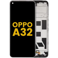 LCD Assembly With Frame Compatible For Oppo A32 (2020) (Refurbished) (All Colors)
