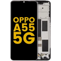 LCD Assembly With Frame For Oppo A55 5G (2021) (Refurbished) (All Colors)