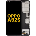 OLED Assembly With Frame Compatible For Oppo A92s (2020) (Refurbished) (All Colors)