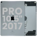 Back Housing W/ Small Components for iPad Pro 10.5" (2017) (Used OEM Pull: Grade B) (Space Gray)