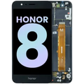 LCD Assembly With Frame Compatible For Honor 8 (2016) (Genuine) (Black)