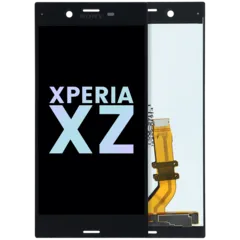 LCD Assembly Without Frame For Sony Xperia XZ (Genuine OEM) (Mineral black)