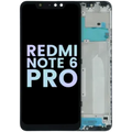 LCD Assembly With Frame For Xiaomi Redmi Note 6 Pro (Genuine OEM) (Black)