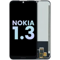 LCD Assembly Without Frame For Nokia 1.3 (Genuine OEM) (Black)