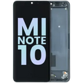 LCD Assembly With Frame For Xiaomi Mi Note 10 (Genuine OEM) (Midnight Black)