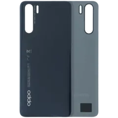 Back Cover Glass For Oppo A91 (2019) (Genuine OEM) (Lightening Black)