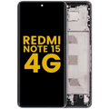 OLED Assembly With Frame For Xiaomi Redmi Note 15 4G (Refurbished) (Glacier Blue)