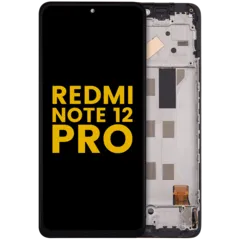 OLED Assembly With Frame For Xiaomi Redmi Note 12 Pro 4G (Refurbished) (All Colors)