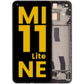 OLED Assembly With Frame For Xiaomi Mi 11 Lite 5G NE (Refurbished) (Truffle Black)